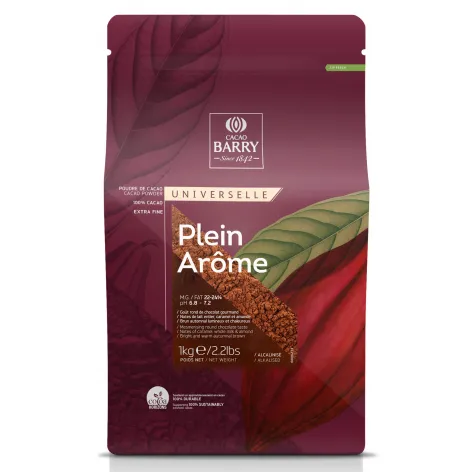 Cacao Barry Cocoa Powder; Plein Arome - 1kg